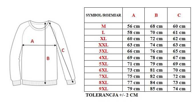 Ocieplany męski komplet dresowy plus size rozmiary od 4XL do 8XL