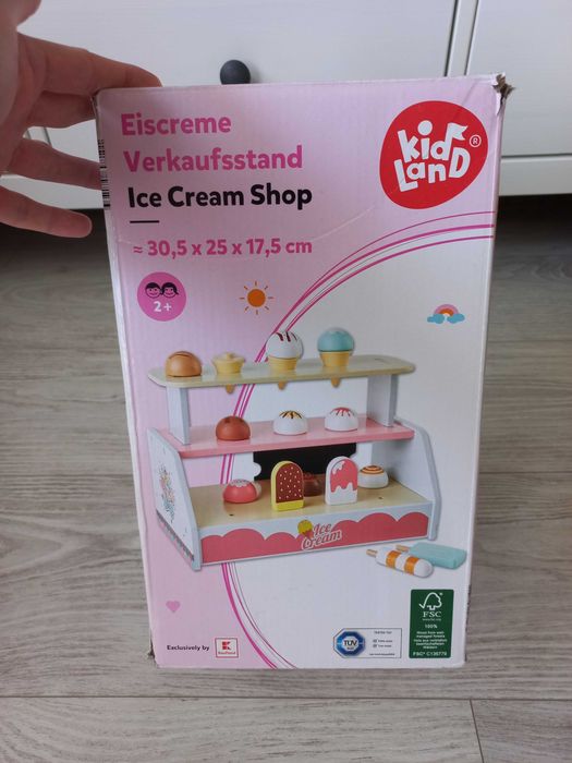 Drewniana lodziarnia KidLand