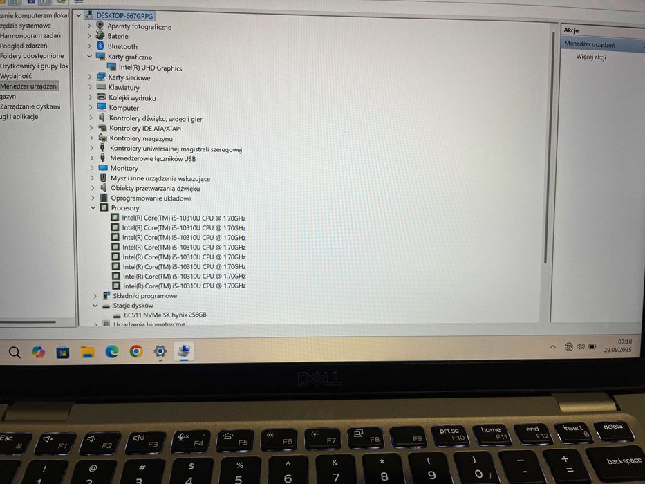 Laptop Dell Latitude 5410 Intel Core i5-10310U 16GB 256GB SSD W11