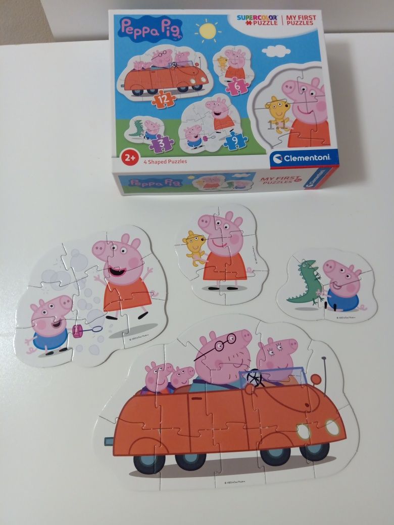 Puzzle świnka Peppa clementoni 2+