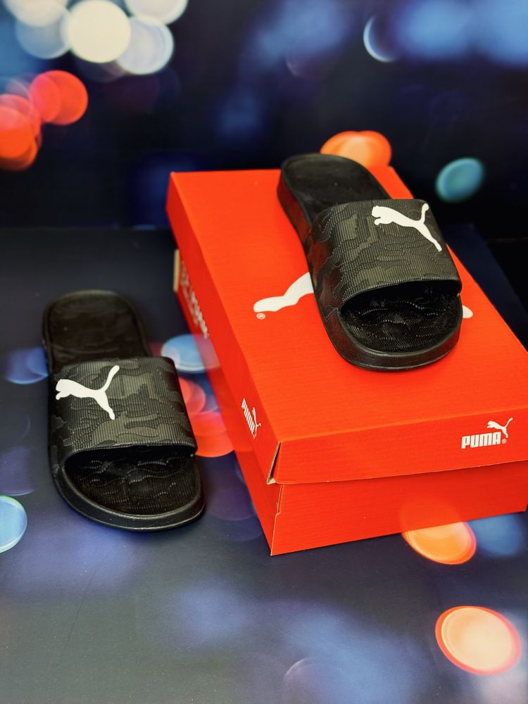 Шлепки Puma / Тапочки Пума / сланцы Пума / шльопанці Пума / карці Пума