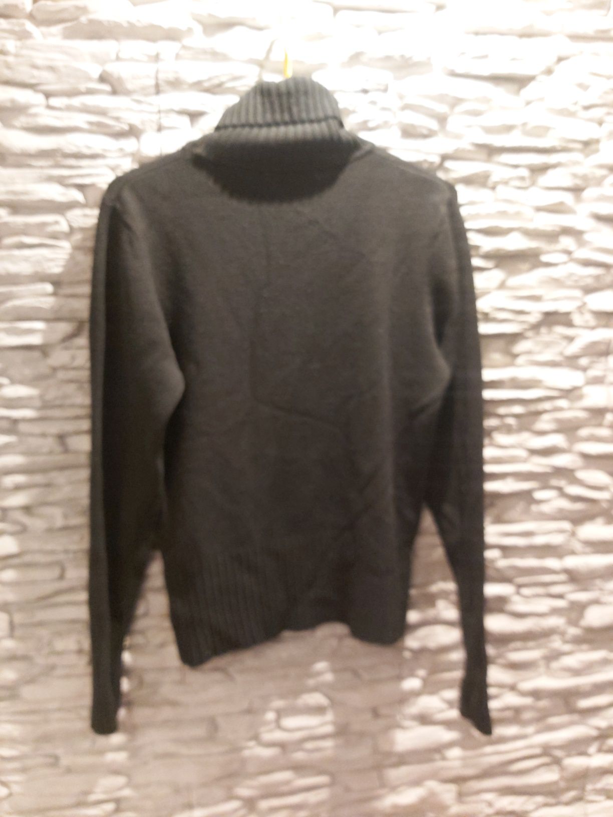 Sweter golf damski czarny rozmiar M