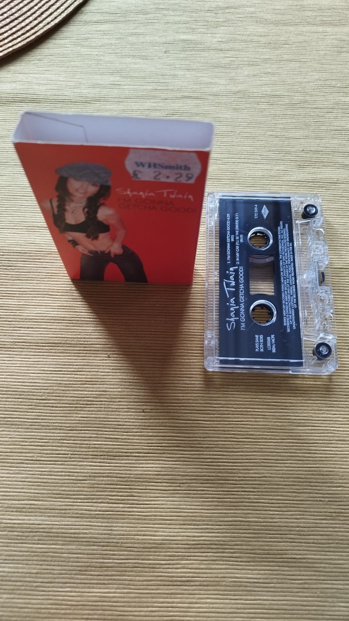 Shania Twain I'M GONNA GETCHA GOOD singiel unikat kaseta