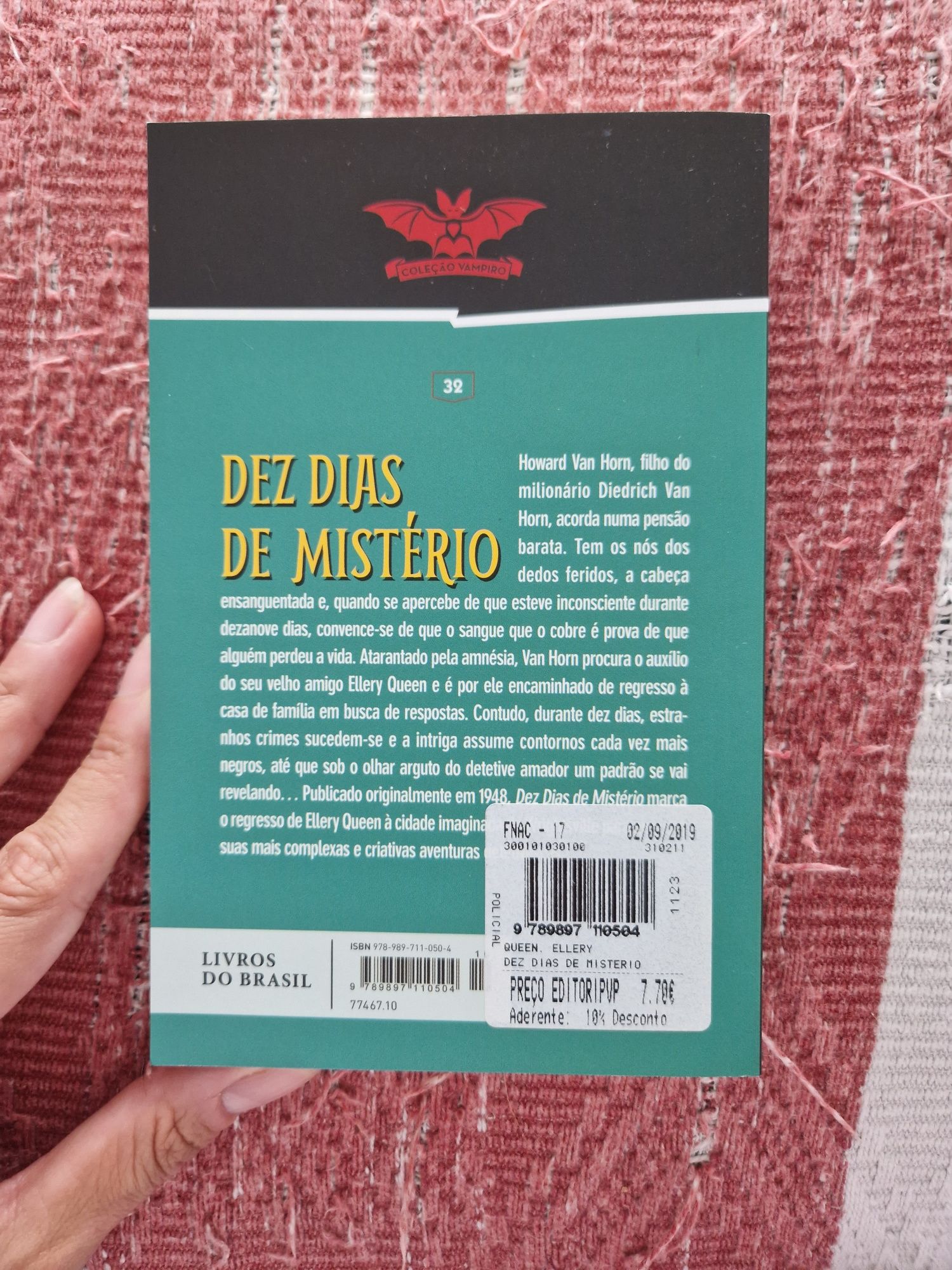 Dez dias de mistério - Nova colecção vampiro nr.32