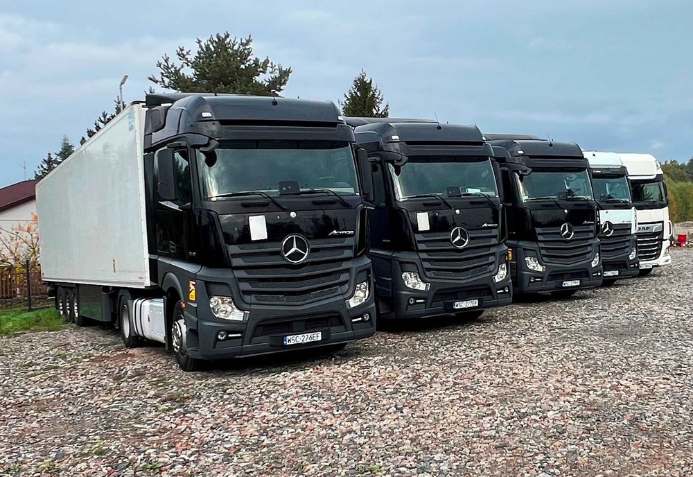 WYNAJEM Ciągników Siodłowych z Naczepami *wynajmę ciagnik Mercedes DAF