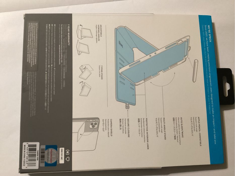 Etui Ipad 11’ Ipad Pro 11’ Speck nowe opis na zdjeciach.