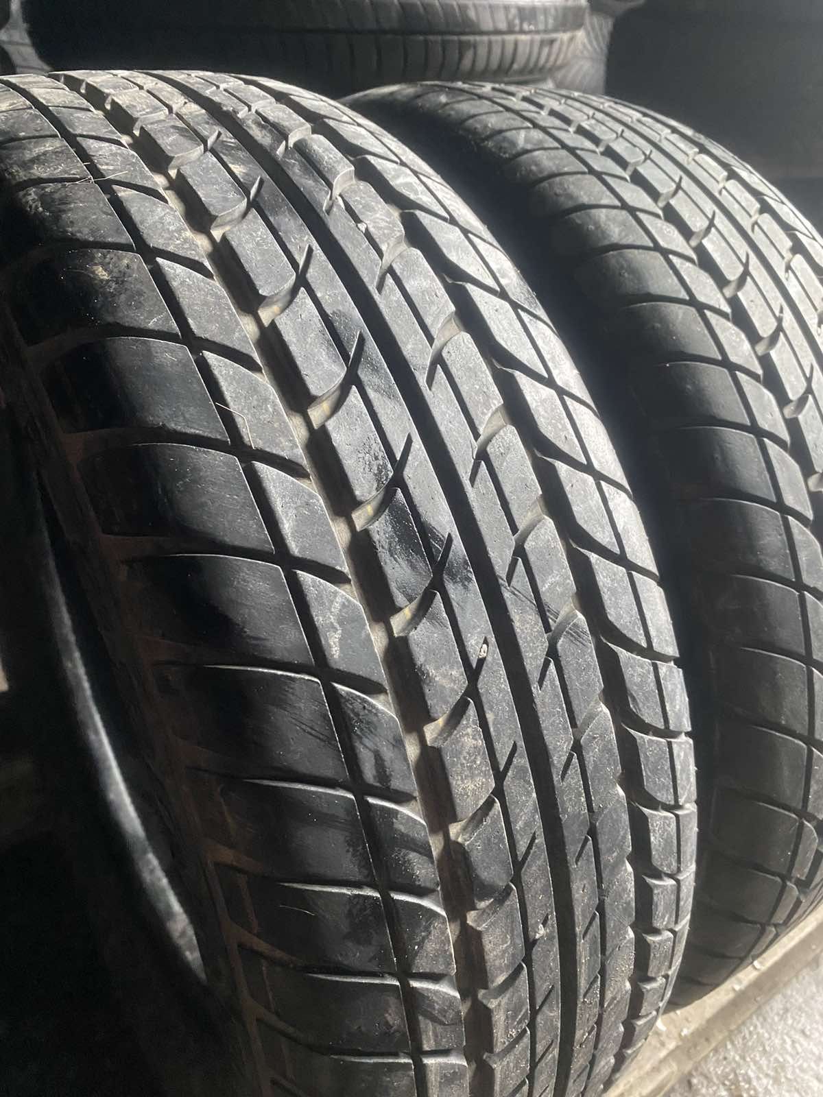 195.65.14 Dunlop 2шт лето БУ склад шины резина из Европы 65 R14