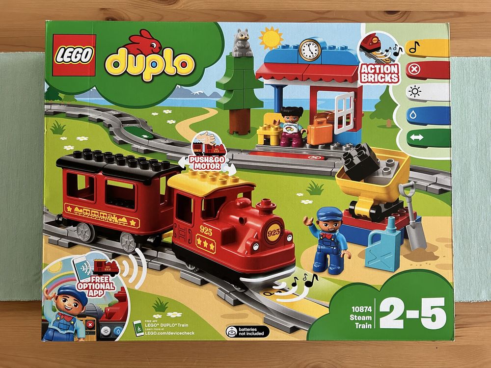 LEGO® 10874 Duplo - Pociąg parowy