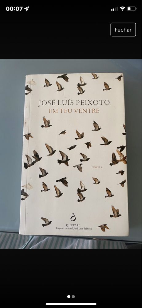 Em teu ventre josé Luis Peixoto