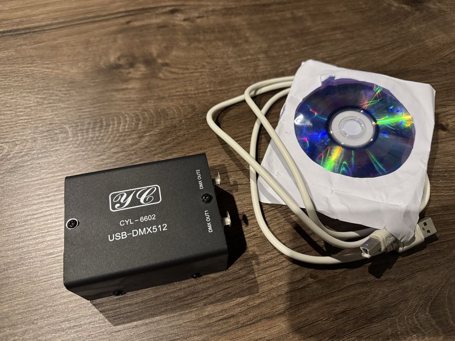 USB-DMX 512 CYL - 6602