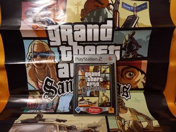 Gra Grand Theft Auto San Andreas GTA SA PS2 PlayStation 2