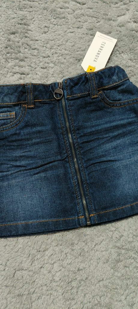 Spódniczka Terranova jeans nowa 116/122