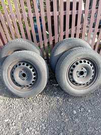 4 Felgi 15cal  Skoda Volkswagen stalowe z letnimi oponami5 x 112