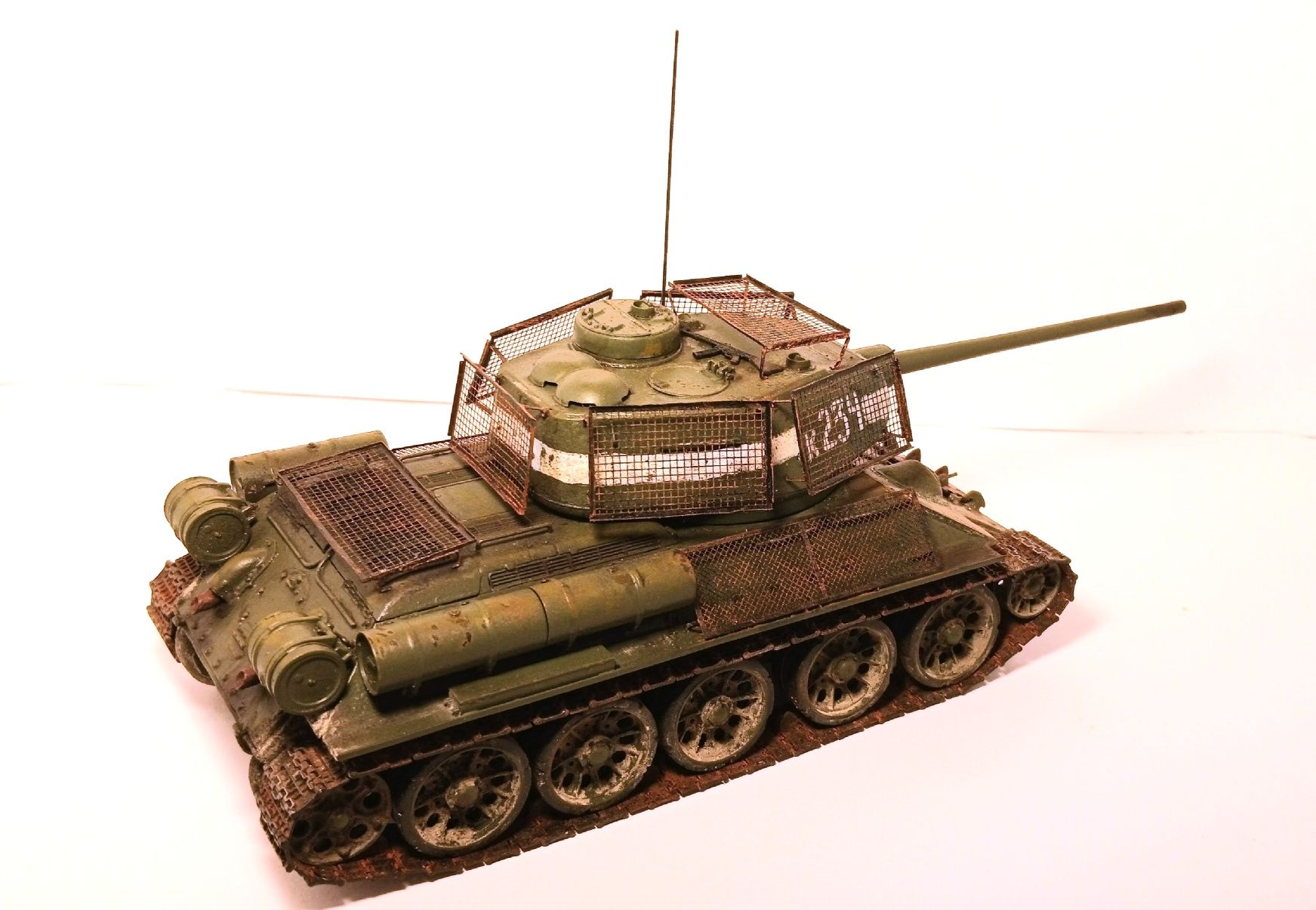 Model T-34/85 z operacji Berlinskiej