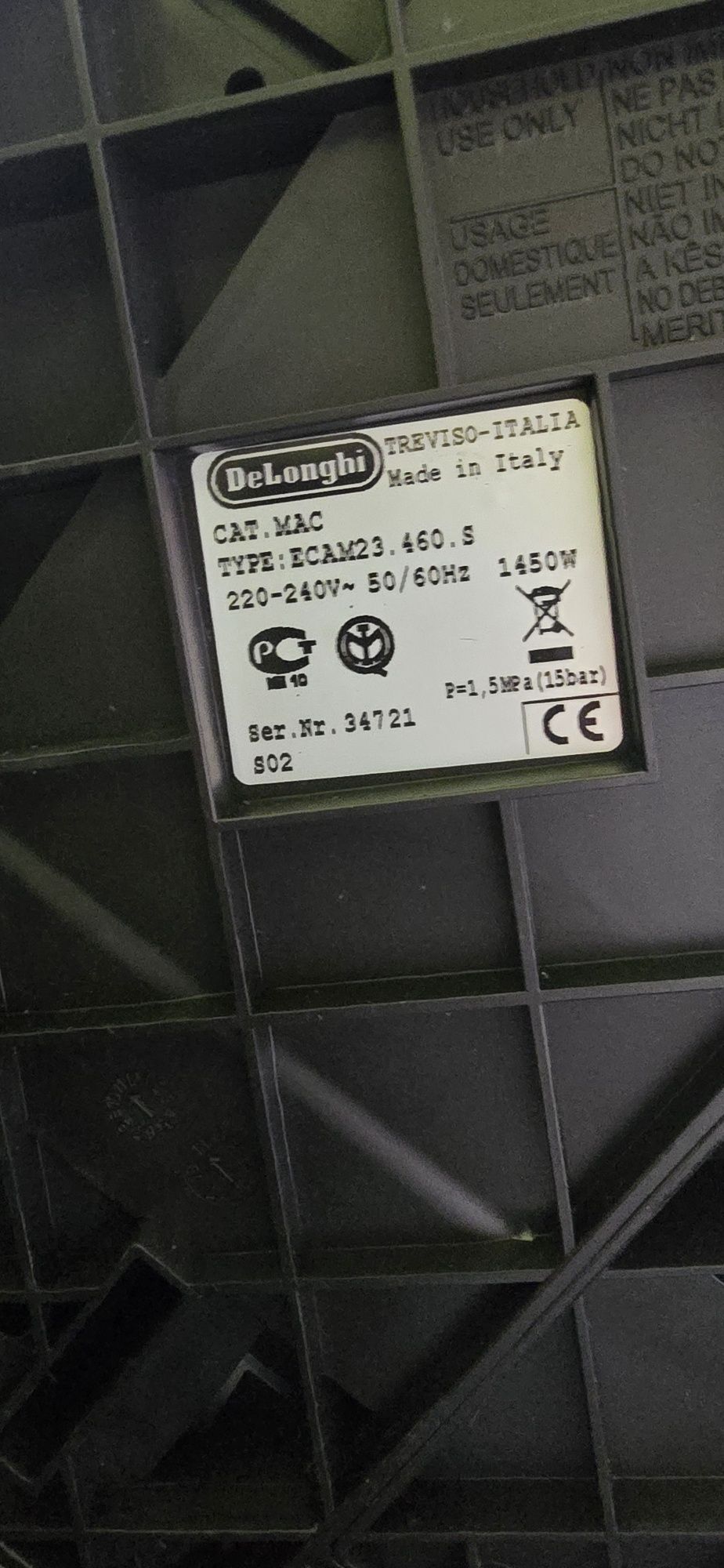 Delonghi ecam 23.460.S