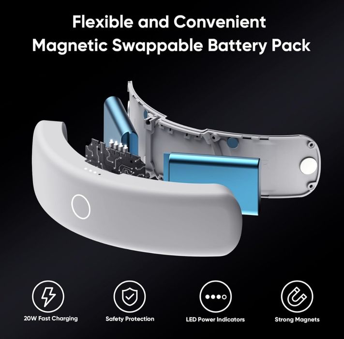 Ремінець Sonicgrace S3 Pro для Meta Quest 3 та Quest 3s , АКБ 8000mAh