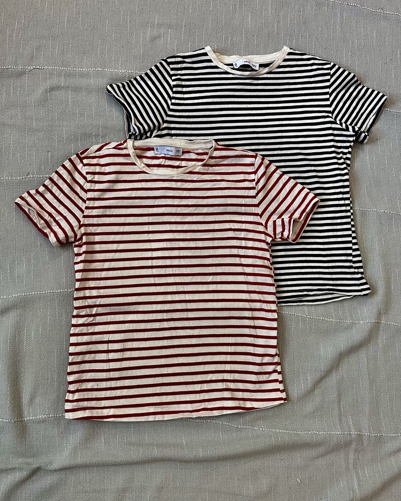2 stylowe koszulki marki Mango