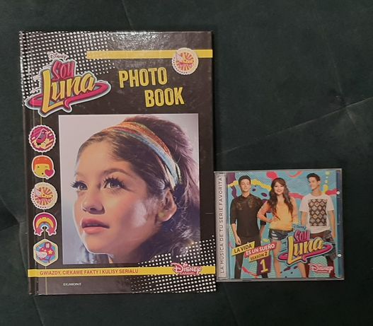 Soy Luna płyta CD i książka foto book