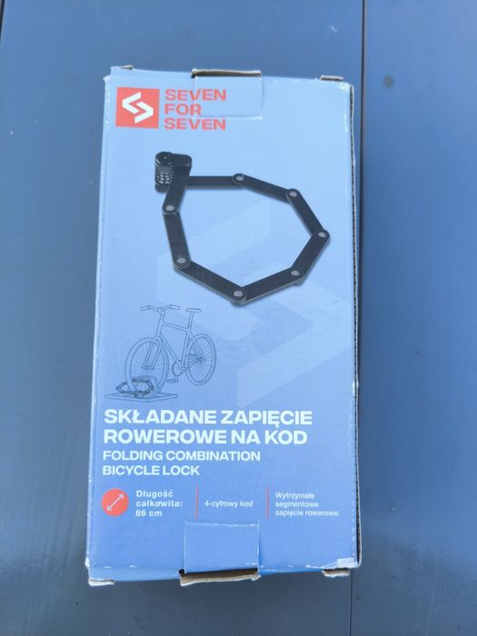 Zamknięcie do rowera .Nowe