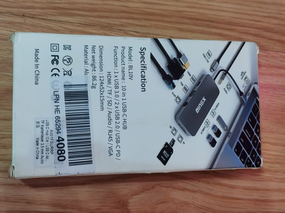 Хаб для смартфонів, ноутбуків телевізорів