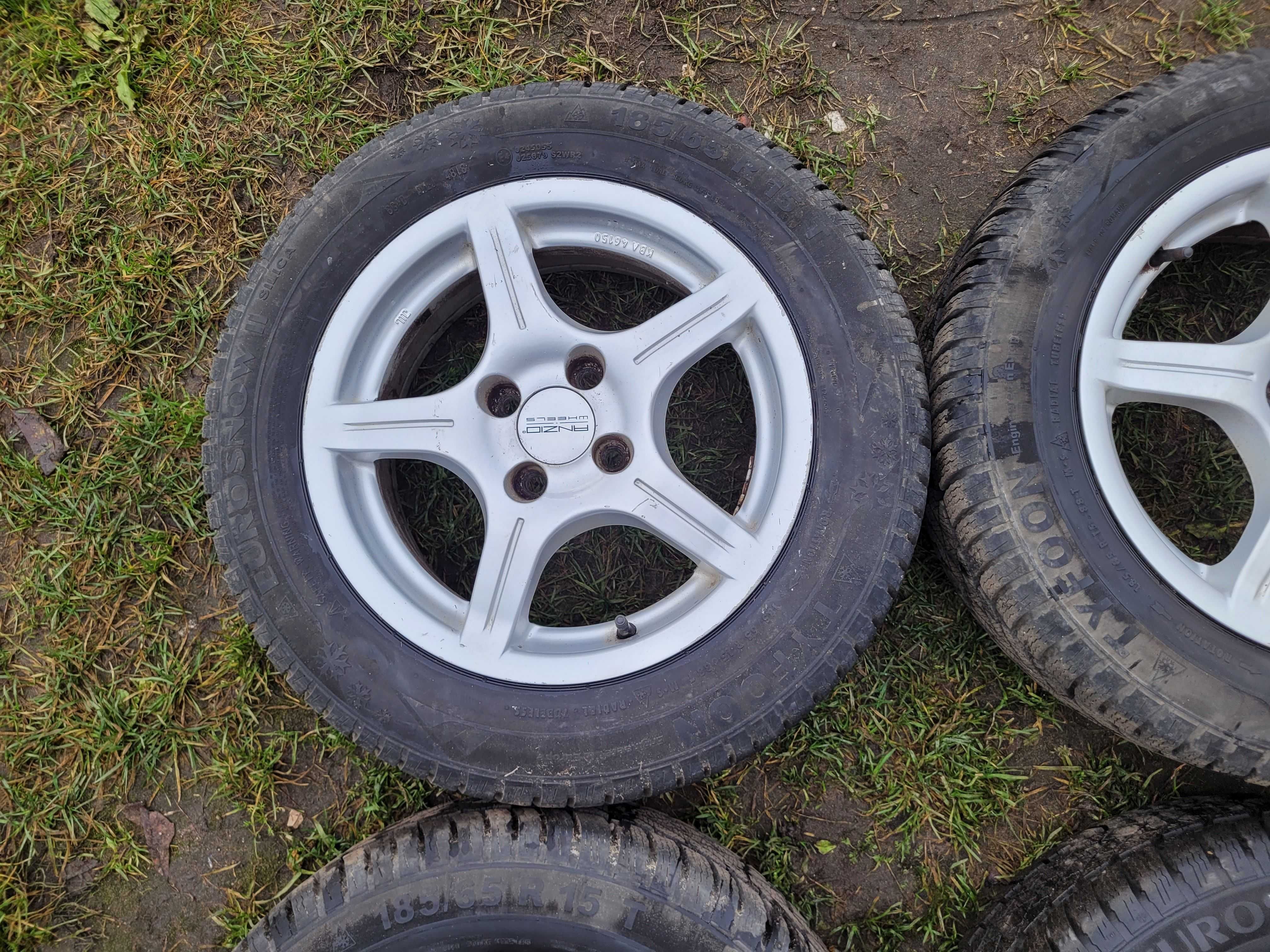 Alufelgi koła felgi R15 OPEL CORSA D 4X100 opony 185/65r15 8mm