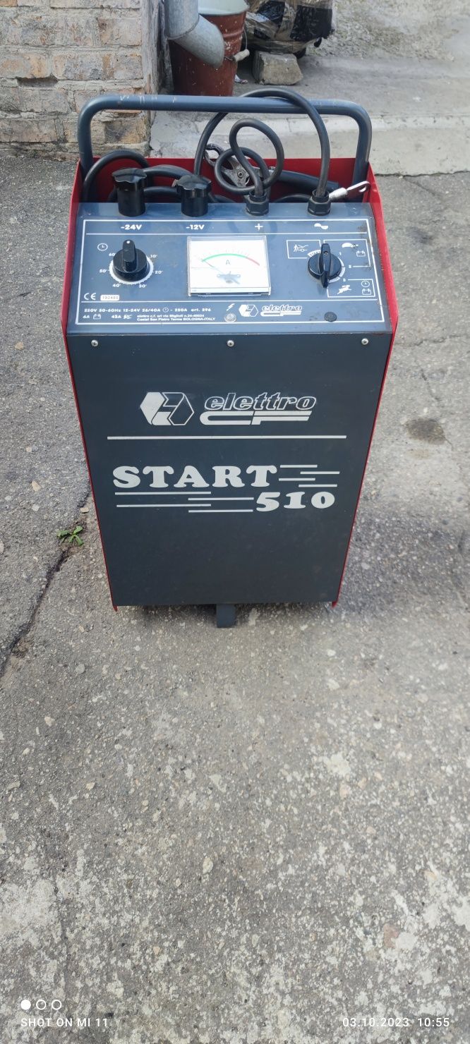 Продам зарядно- пусковое устройство elettro start 510