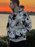 Зип-худи Denim Tears x Bape мужское худи Деним Тирс Х Бейп кофта зипка