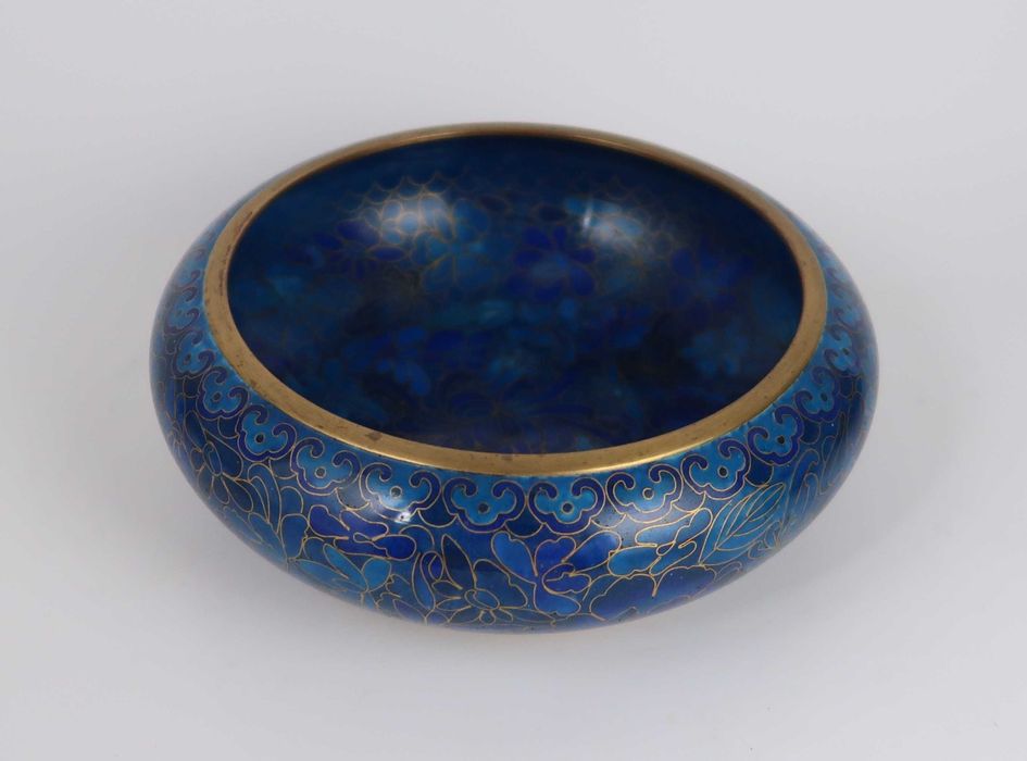 Conjunto Cloisonné China Jarra 26 cm + taça