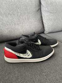 Nike Air Jordan 1 Low Brushstroke Swoosh 45 розмір оригінал