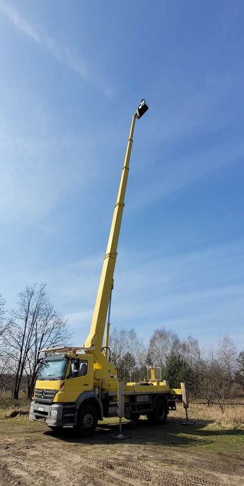 Podnośnik koszowy zwyżka 35m Wumag WT350 Palfinger Ruthmann Bison TKA