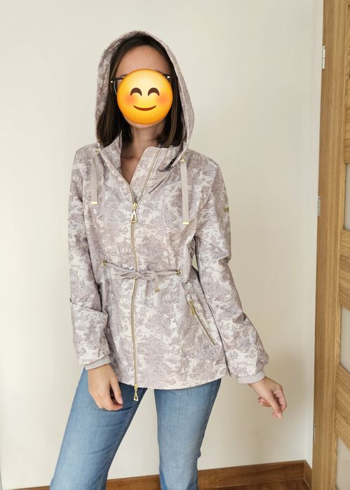 Unikatowa wiosenna jesienna kurtka przejściowa polski projektant