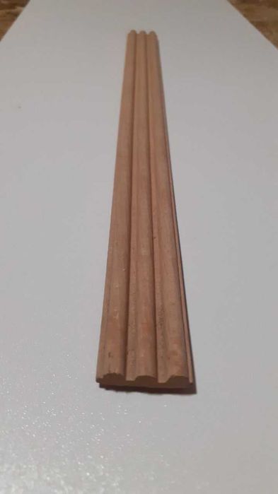 Декор профільний,  дерев'яний (бук), не лакований
