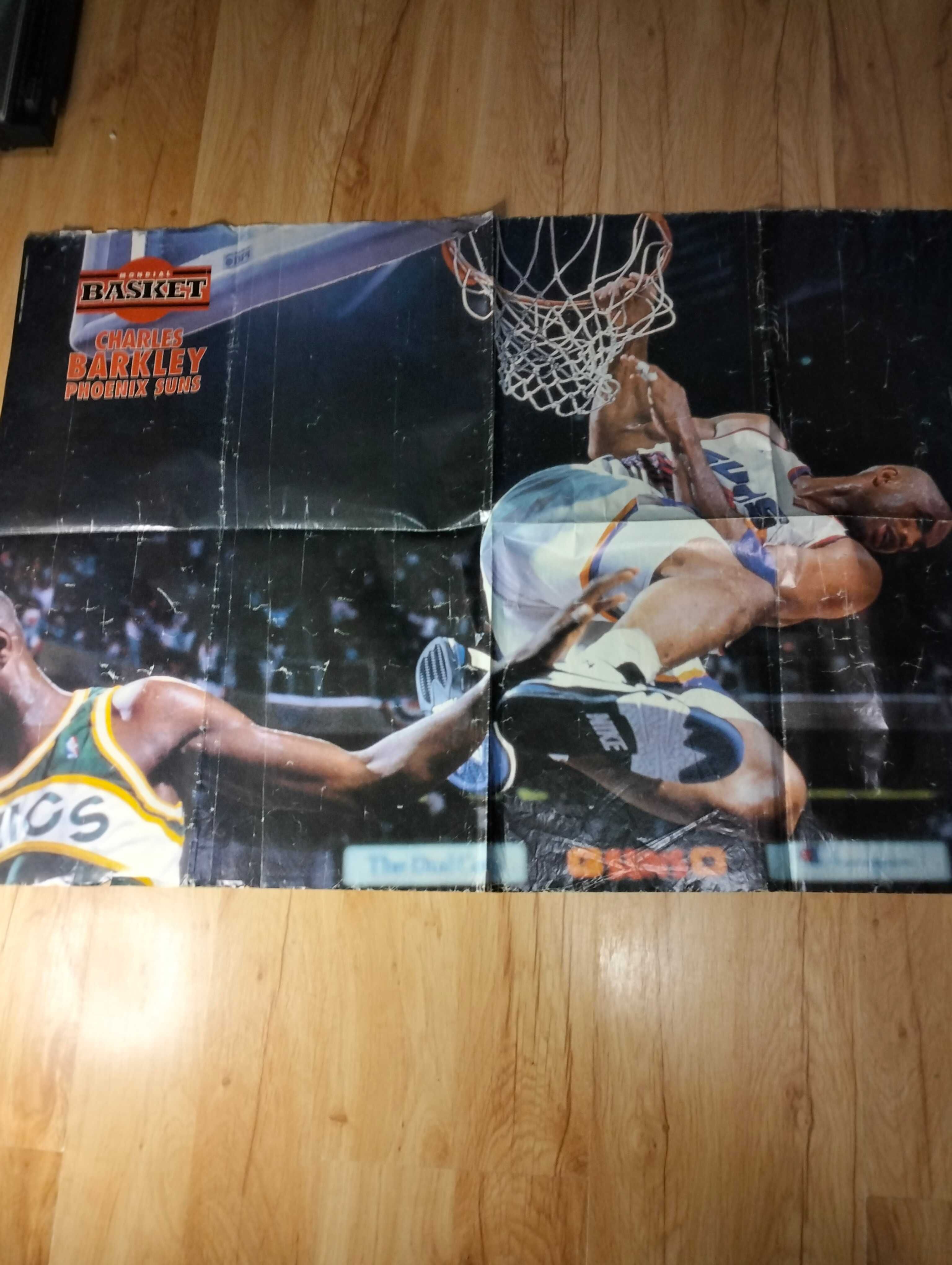 Plakat NBA Charles Barkley duzy