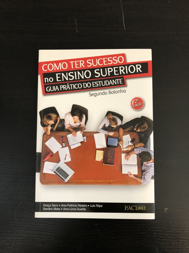 Livro “Como ter sucesso no ensino superior”