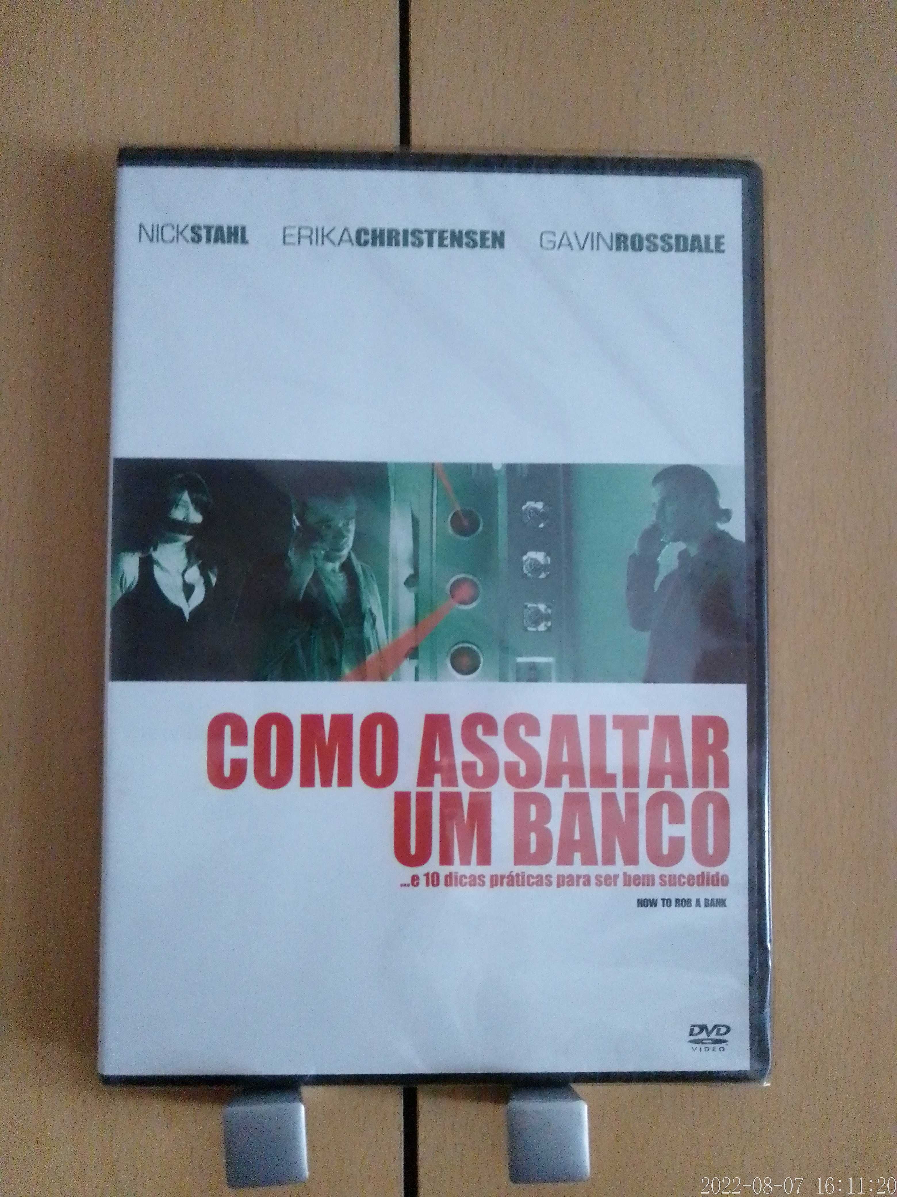 DVD NOVO Como Assaltar um Banco SELADO Filme Nick Stahl Jenkins Erika