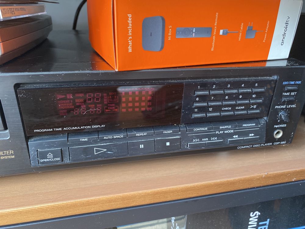 Sprzęt audio SONY stary sprzęt CD odtwarzacz kaseciak odtwarzacz