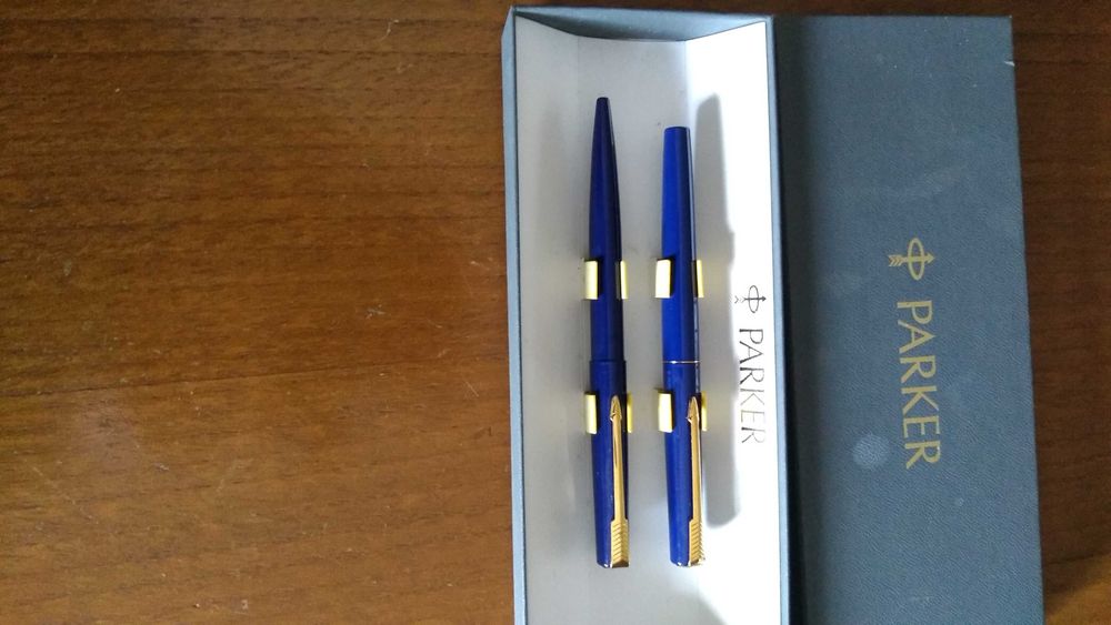 Conjunto caneta + esferográfica Parker