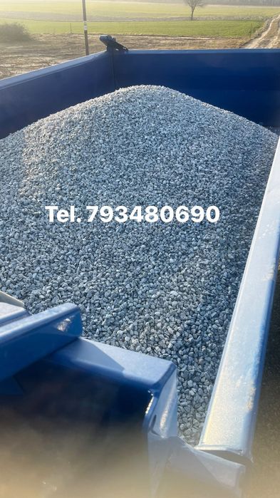 Kamień Kruszywo Żwir Tłuczeń Piach Ziemia Gruz Wywrotka Koparka Tanio