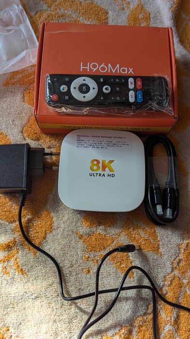 Смарт приставка H96 Max M2 PLUS Android TV Box 4/32