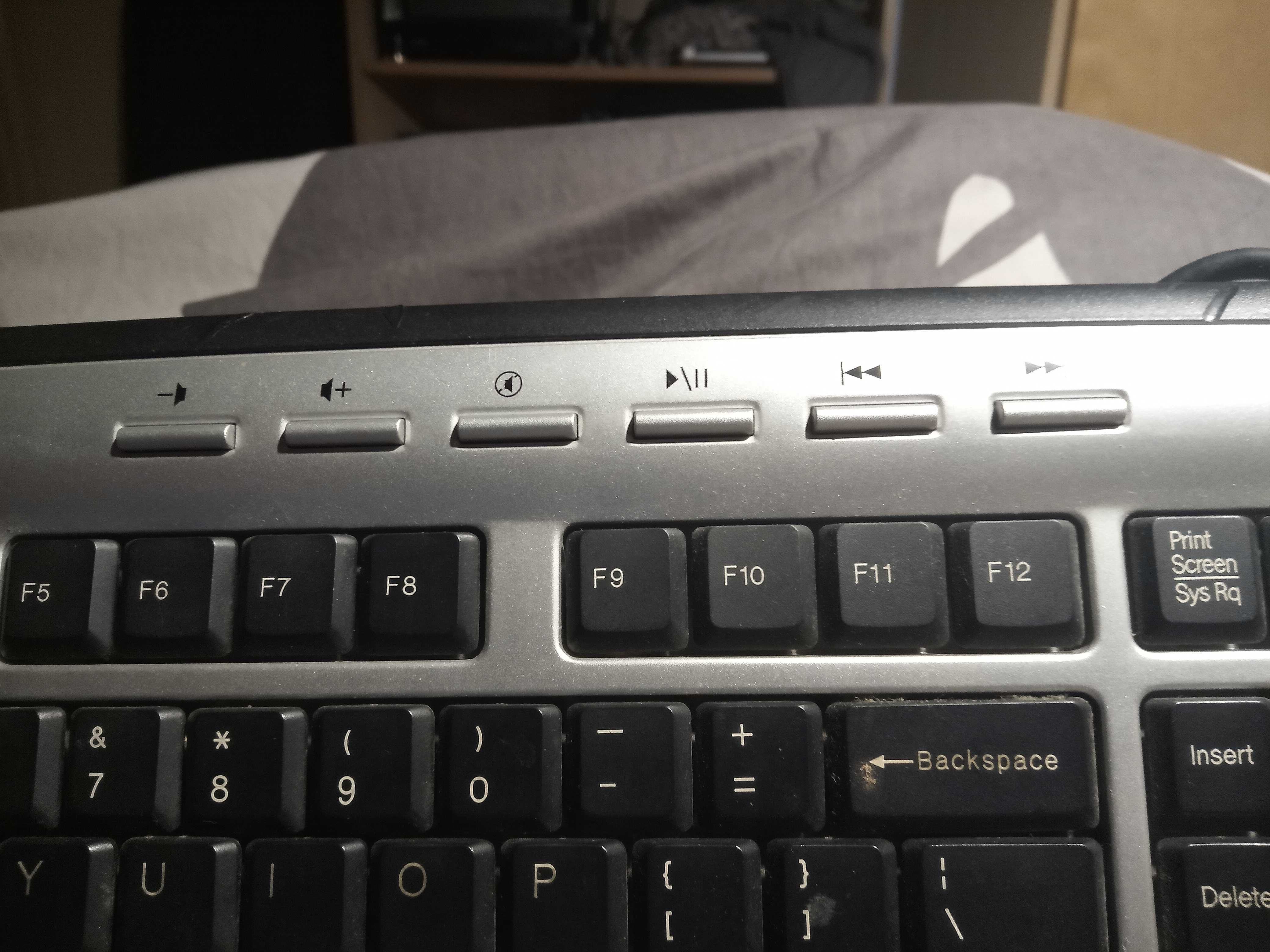 Klawiatura do komputera PS2 z habem USB