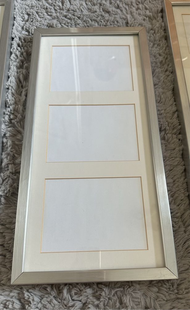 Ramka na zdjęcia 50x23cm 1 szt srebrna metalowa IKEA Ribba -Warszawa