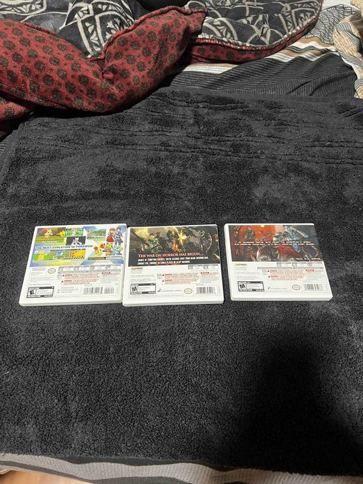 Lote 3 Jogos Nintendo 3DS: Ótimo estado