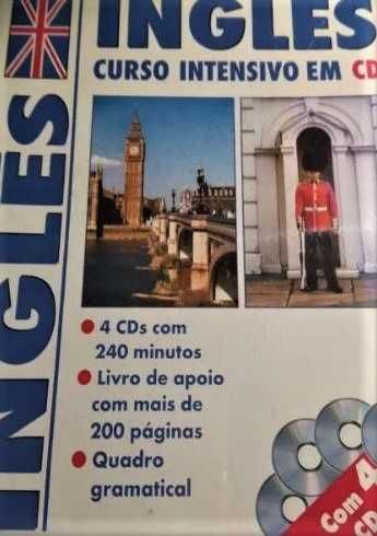 Inglês - Curso Intensivo em 4 CDs (NOVO)