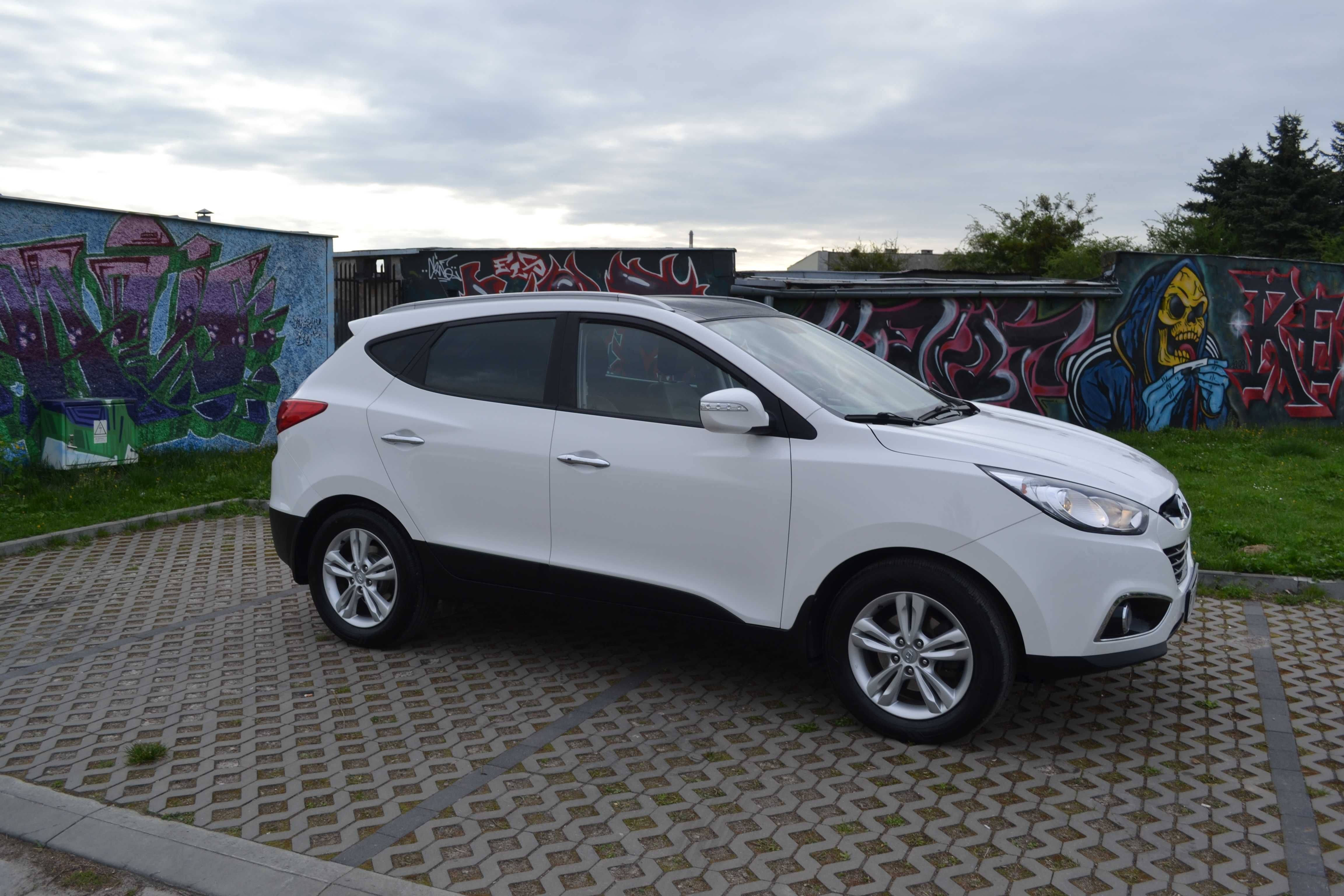 Hyundai ix35 2.0 diesel 184 KM AUTOMAT 2x koła navi panorama 177tys km