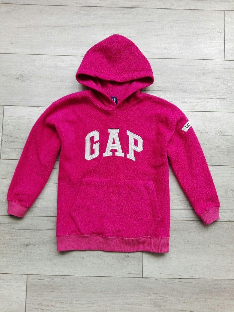 Gap oryginalna bluza polar kangurka rozm 140