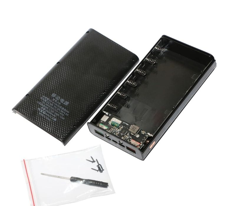 Корпус для повербанка на 4, 6, 8 АКБ 21700