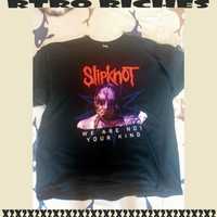 Чорна оверсайз футболка Slipknot