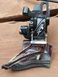 przerzutka przednia shimano Deore XT M8000 (2 rzędowa] i manetka