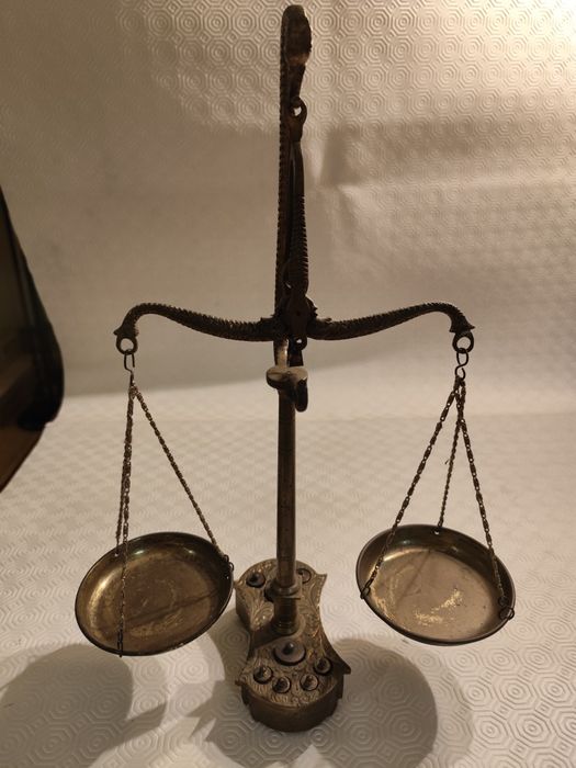 Balança de bronze coleção
