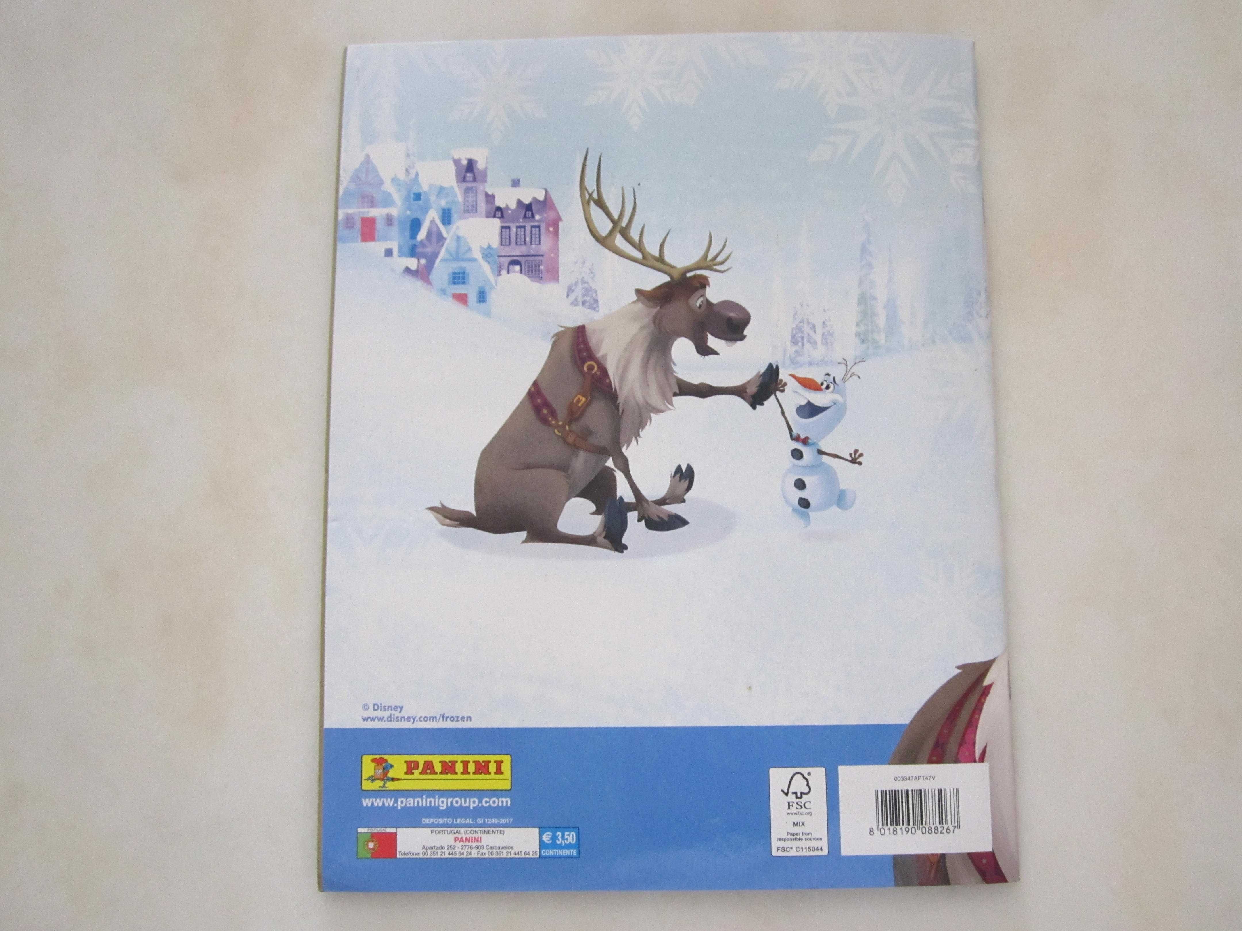Caderneta completa : Frozen Uma aventura de Olaf